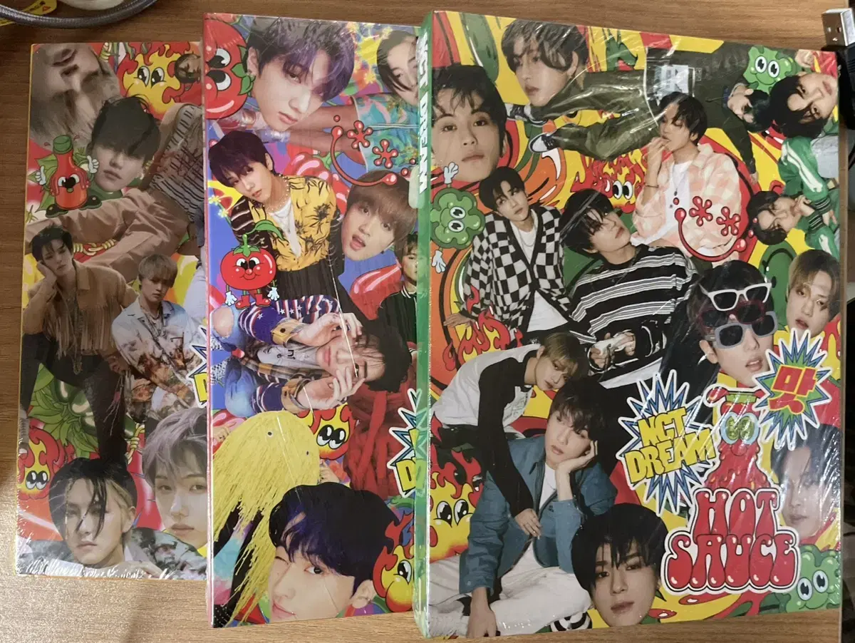 NCT Dream NCT Flavor Hot Sauce Set photobook version sealed new