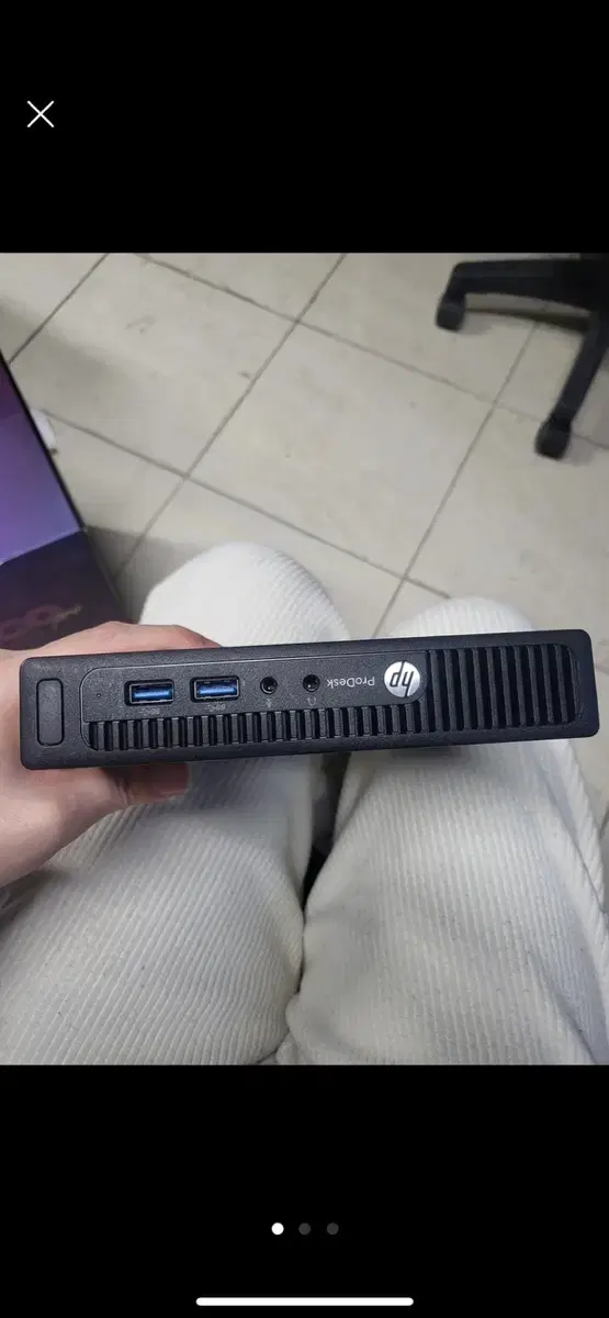 HP Prodesk 400 g2 mini i3-6100T ram 4g s