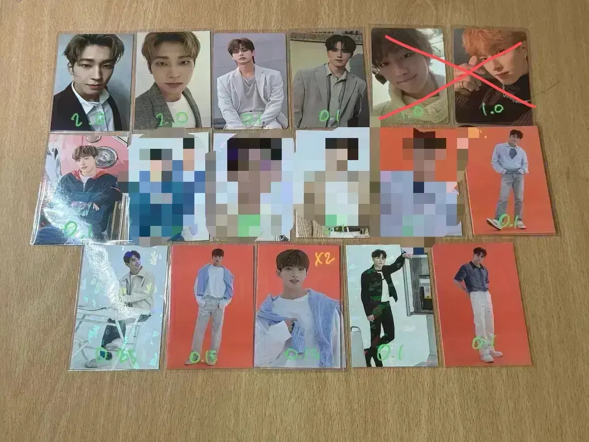 seventeen tc ode to you photocard concert wonwoo mingyu hoshi