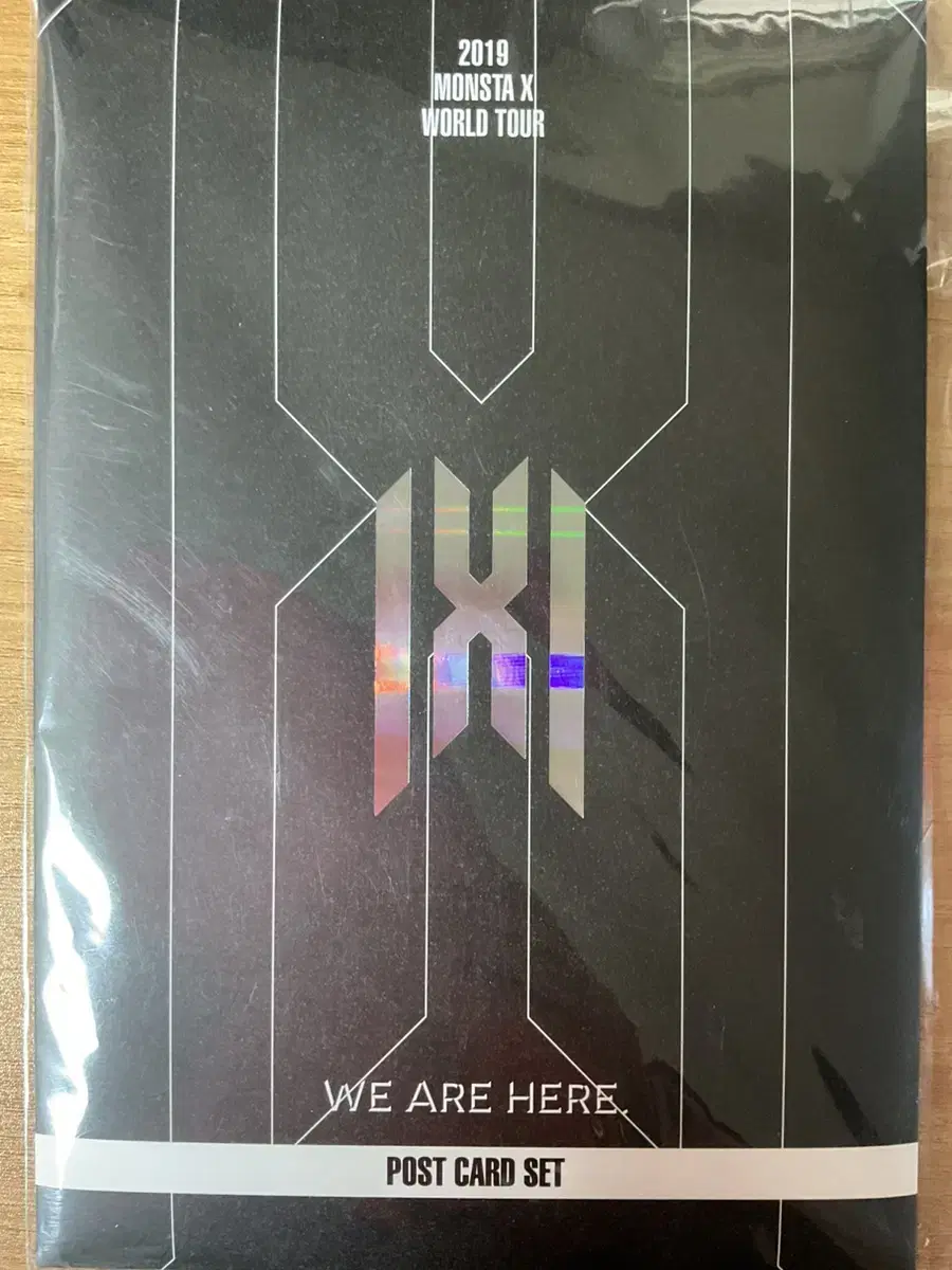 monsta x 2019 worldtour we are here postcard set