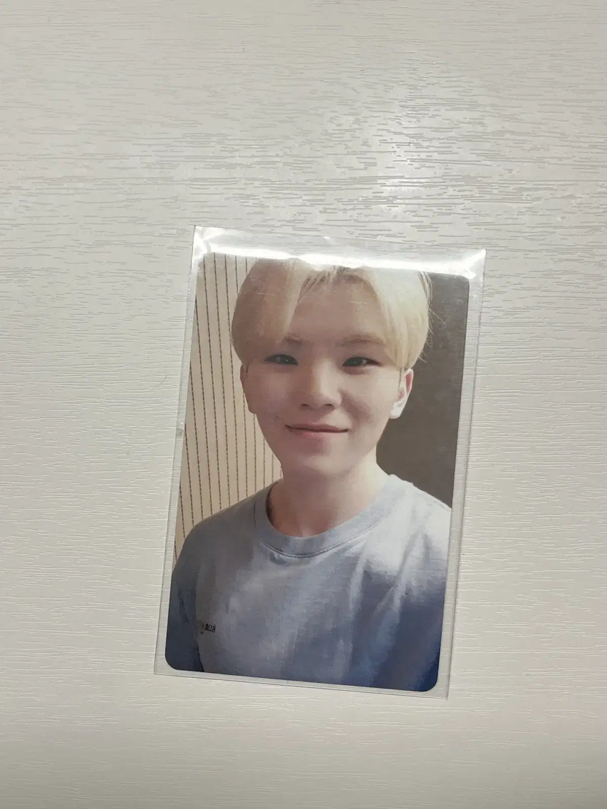 Woozi semi colon photocard photocard seventeen sells