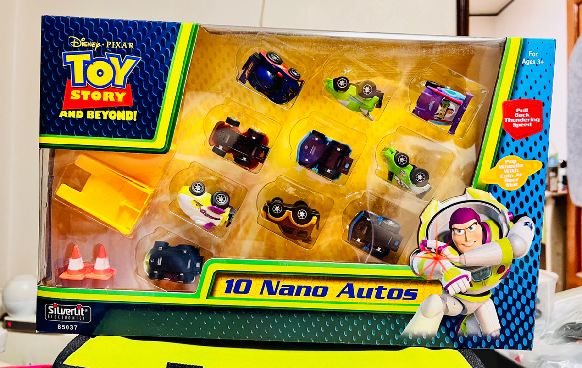 [Unsealed] Toy Story 10 Nano Autos Minicar Set