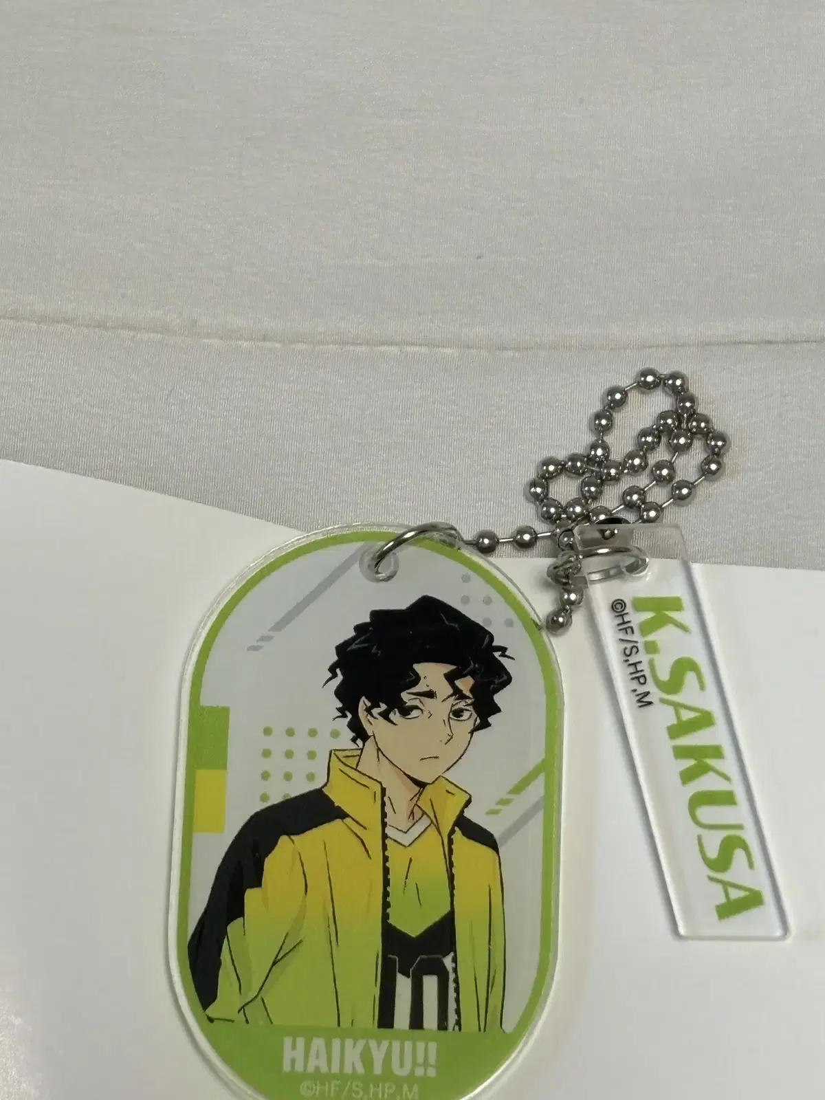 Haikyuu Itachiyama Sakusa Kiyomi acrylic keyring Unused