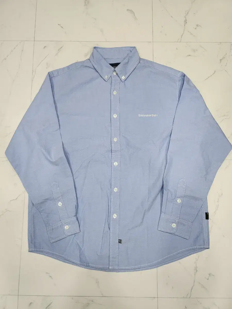 [M]THISISNEVERTHAT T-Logo Oxford Shirt