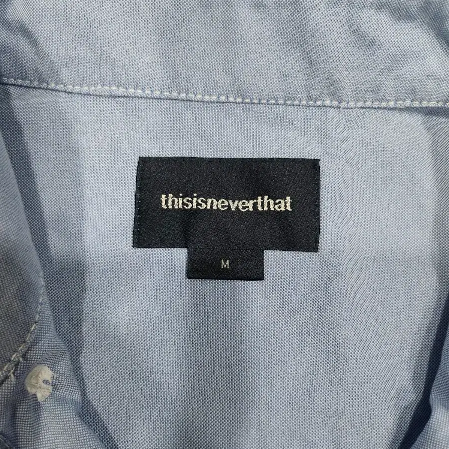 [M]THISISNEVERTHAT T-Logo Oxford Shirt