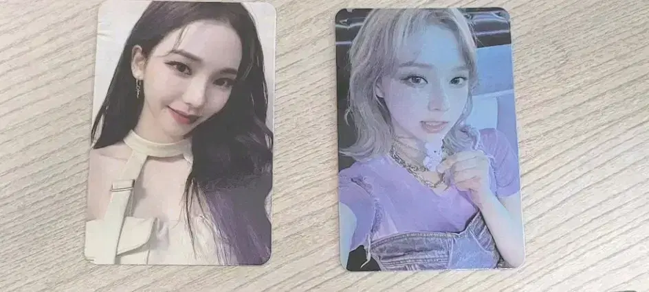 Aespa Girls unsealed album karina winter photocard