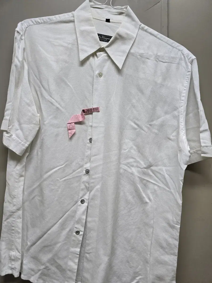 페라가모 리넨셔츠 반팔 Ferragamo linen shirt