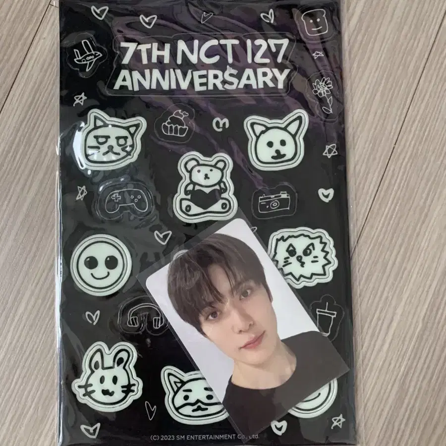 골든에이지 , nct127 7주년 럭키카드 재현 태일 엠디