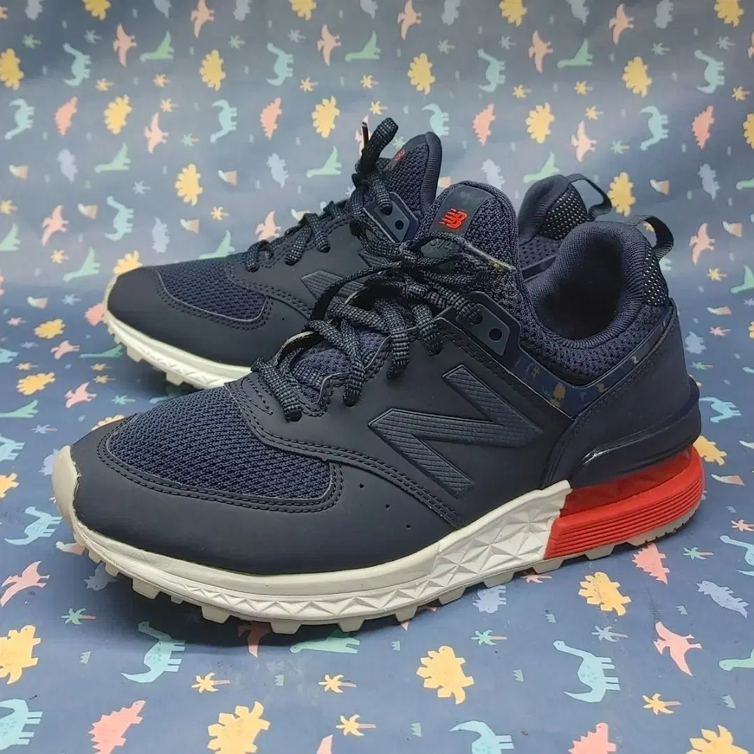 New Balance 574 navy-blue women's sneakers $230.