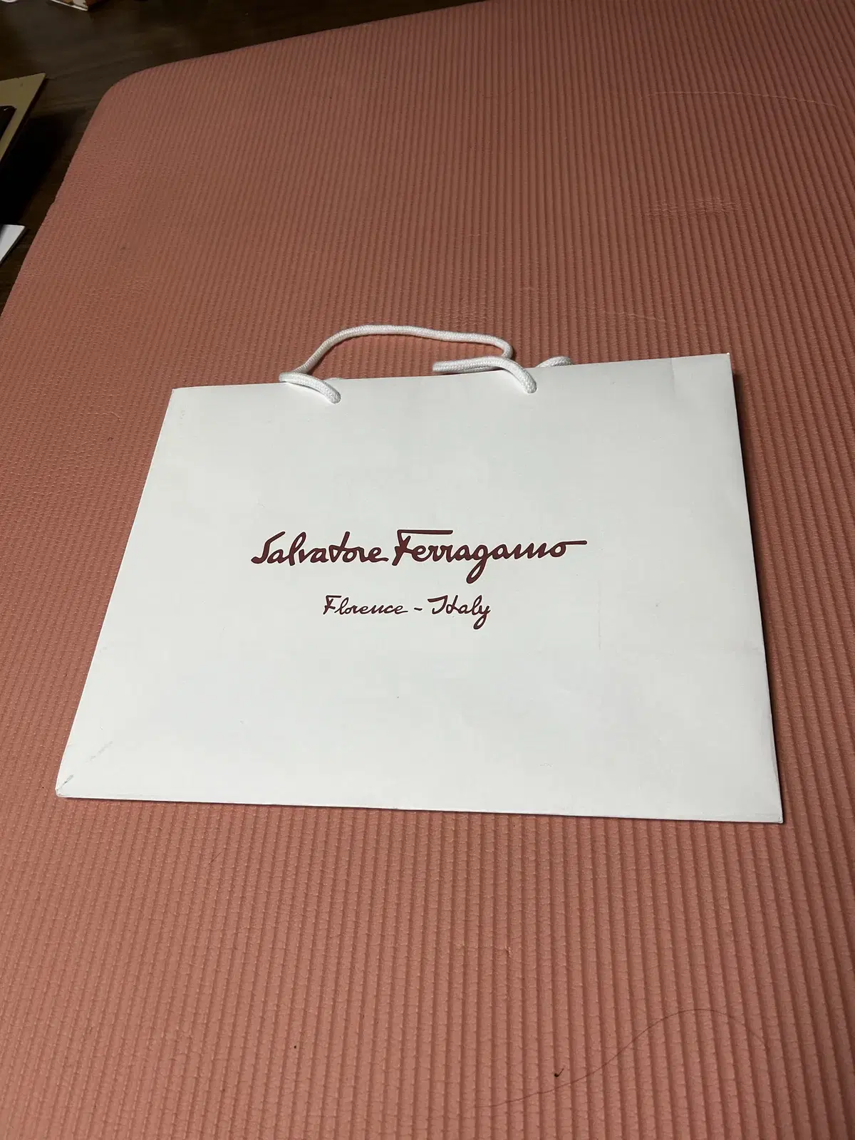 페라가모 Ferragamo 쇼핑백 판매합니다.  - Size : 39-3