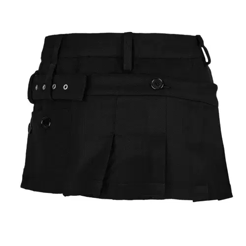 Cerric buckle micro mini skirt 세릭 버클 스커트