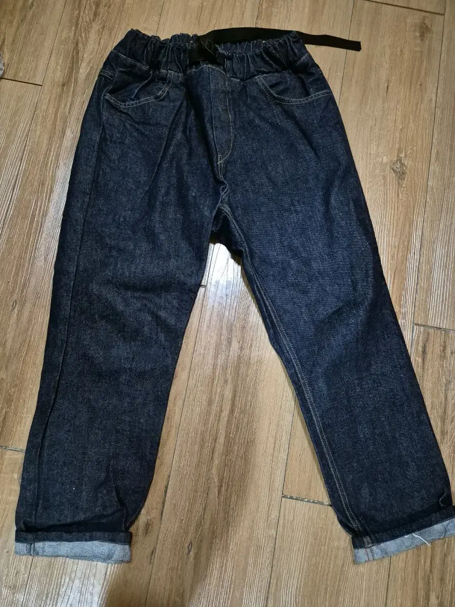 SMALL BIRD'S Denim Banded (Elasticized) Jeans / Size L