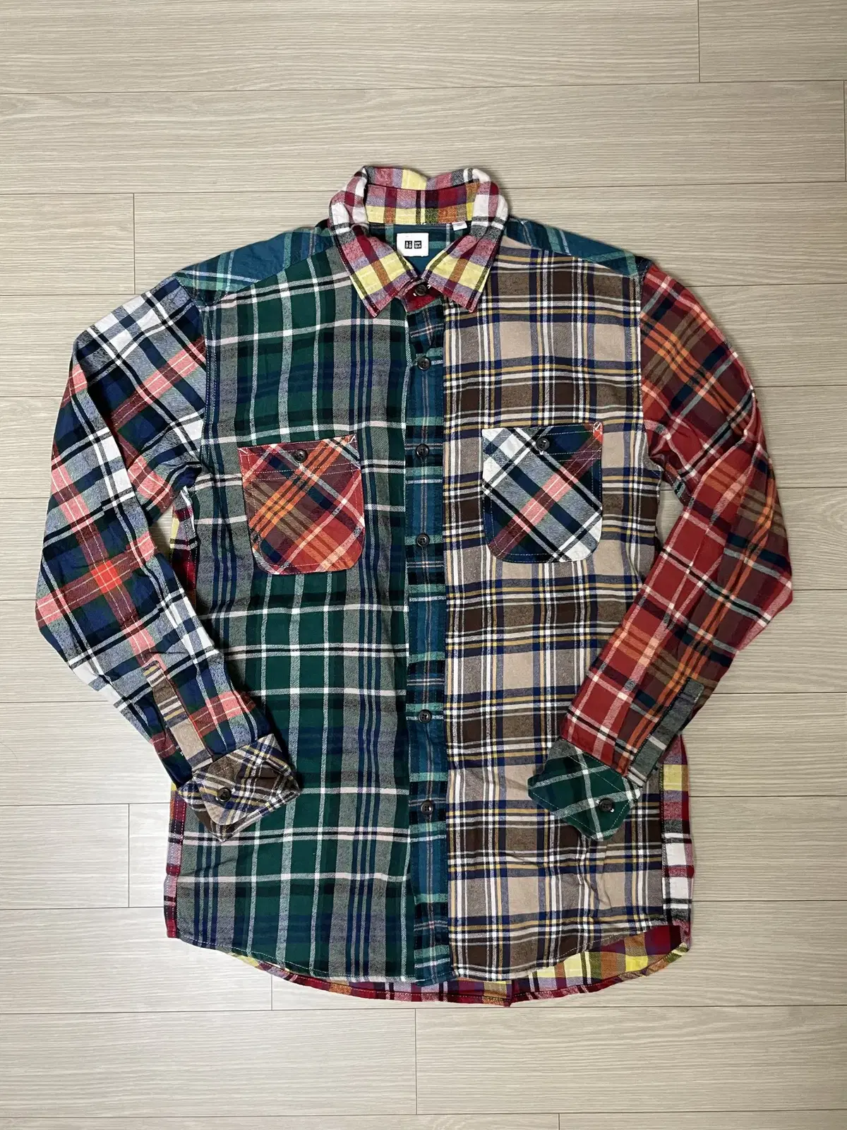 Uniqlo checked shirt