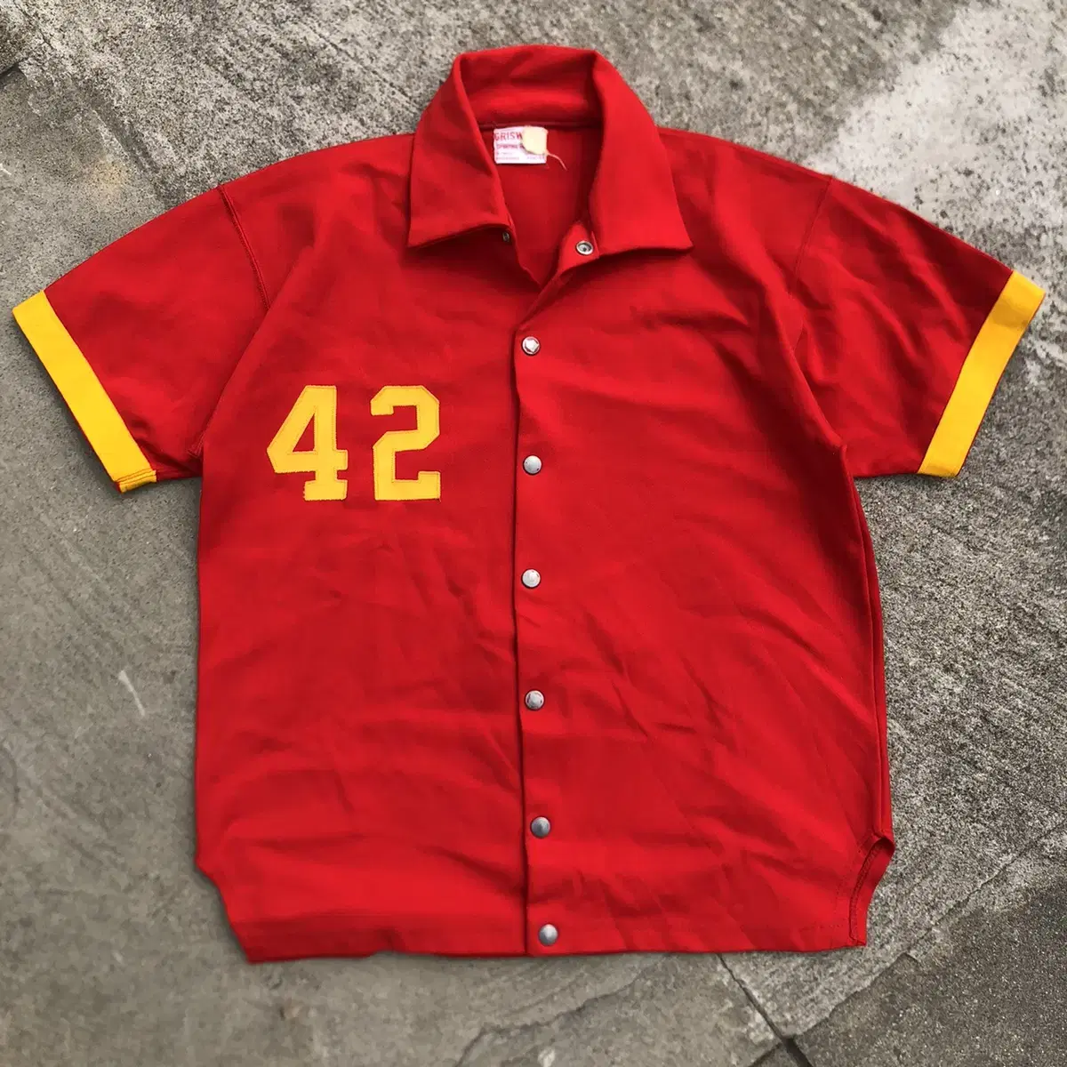 [M] Griswold Vintage Baseball Jersey Jacket