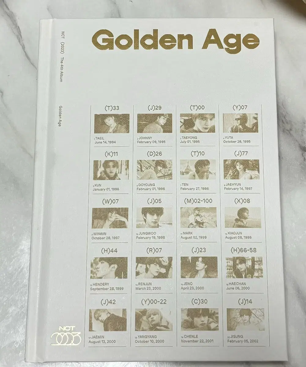 엔시티 Golden Age 앨범