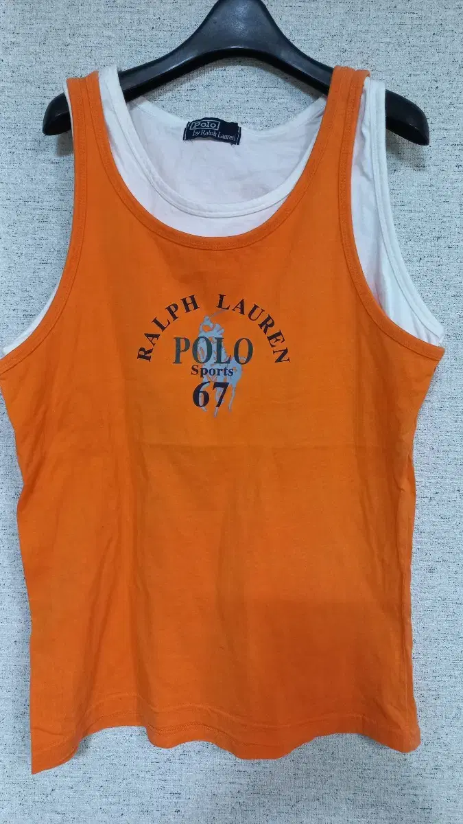 Polo Double Sleeveless Tee (M)