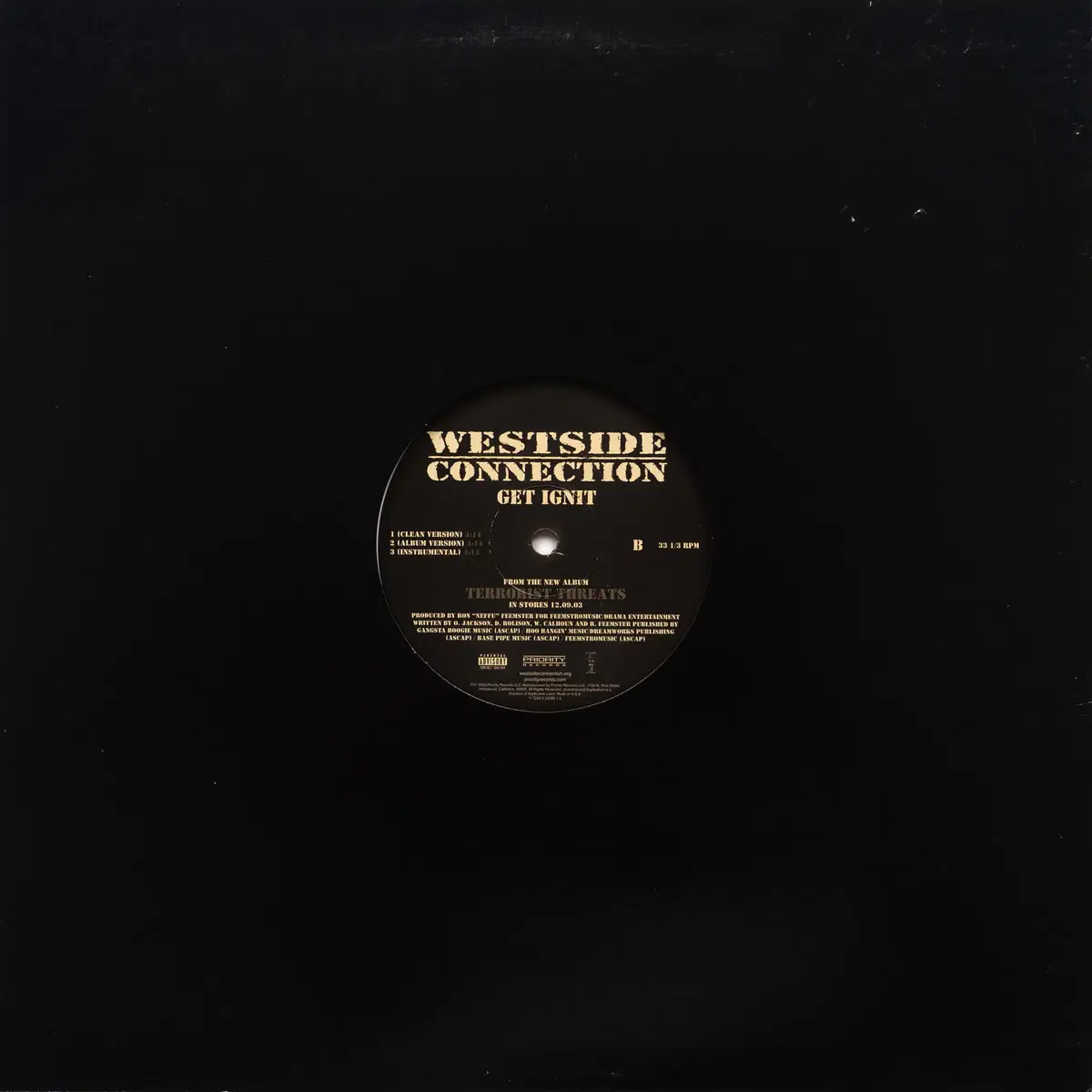 Westside Connection - Gangsta Nation LP