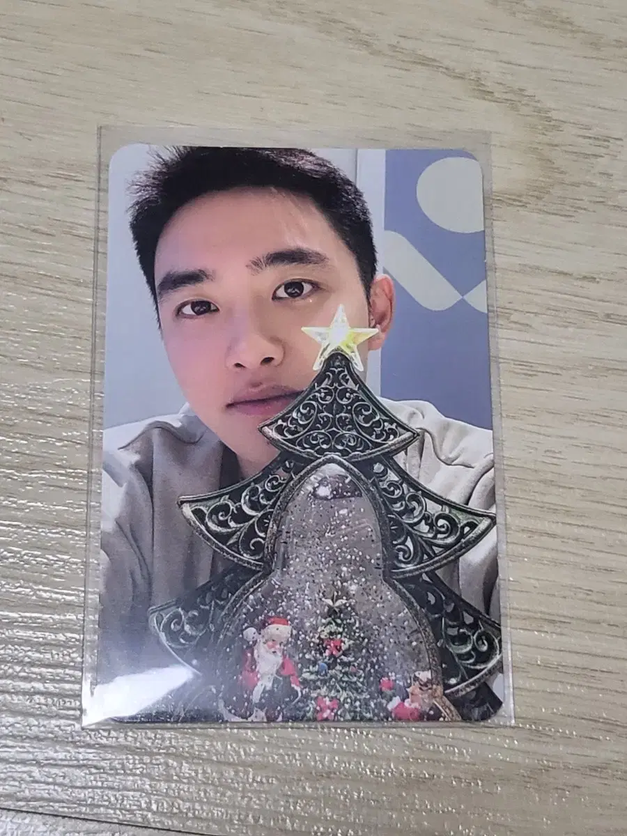 Do Kyungsoo Christmas Photo Card