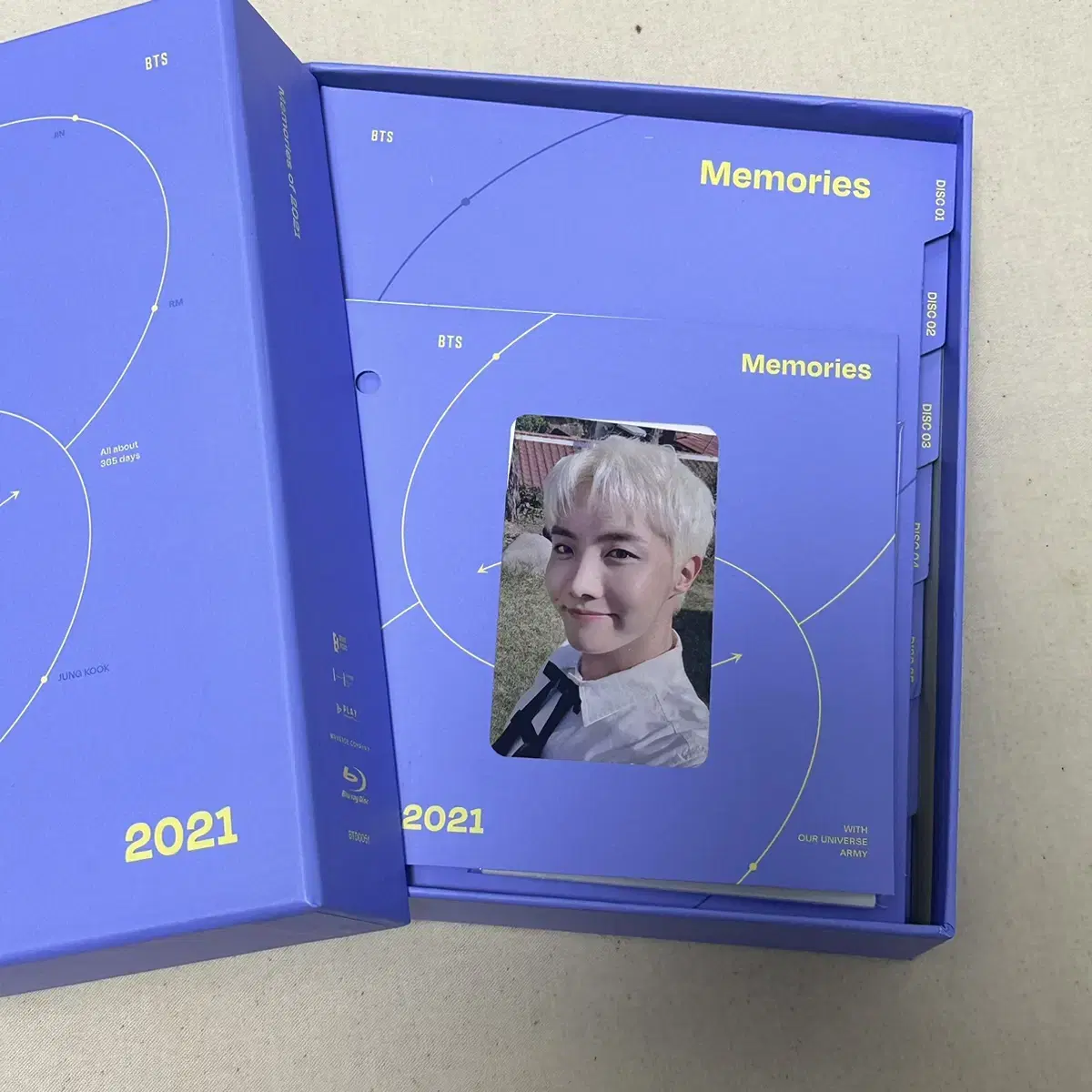 BTS BTS 2021 Memories blu-ray Full Set Transfer MEMORIES