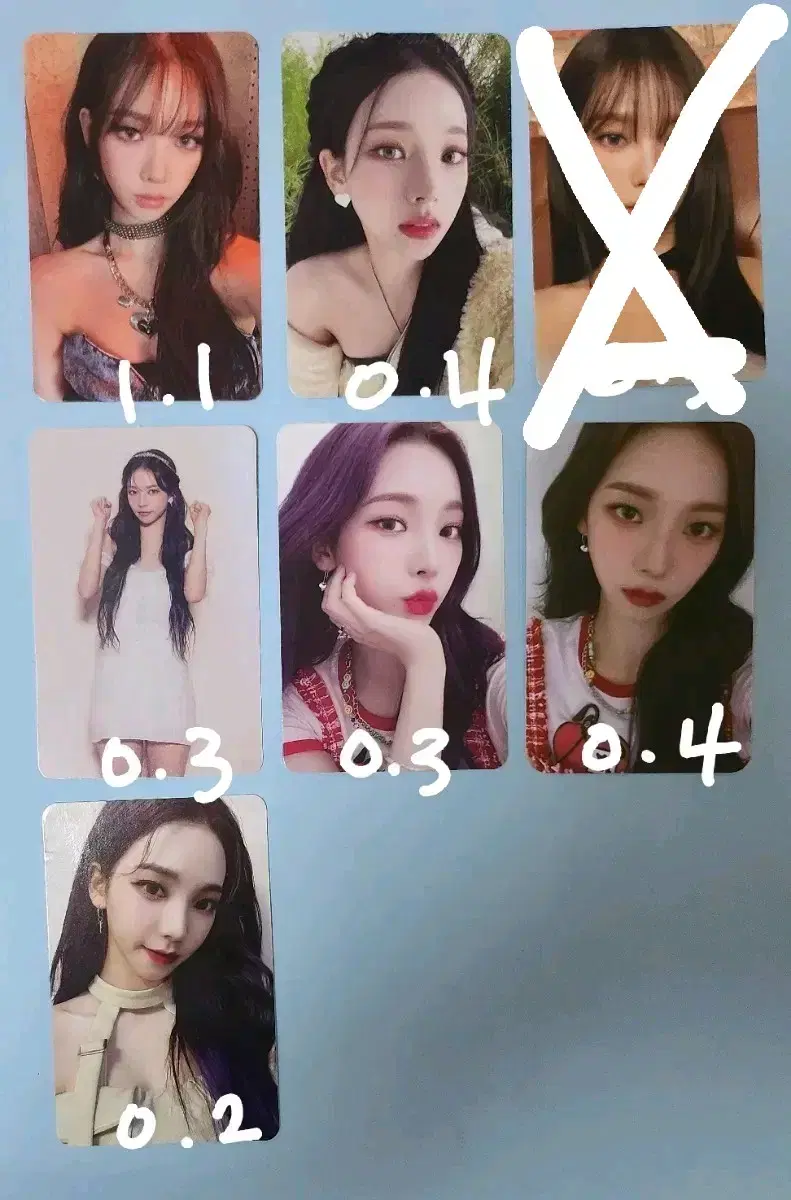 Aespa karina photocard WTS