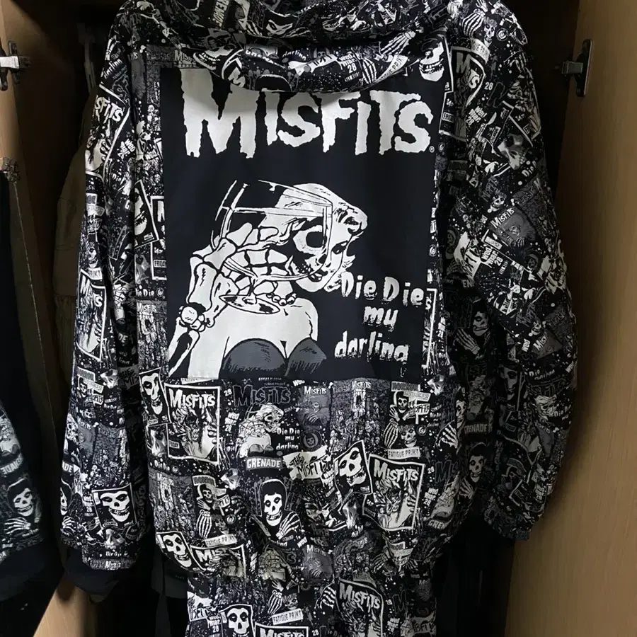 MISFITS 미스핏츠 보드복 셋업 상의 100~110 하의 32~36