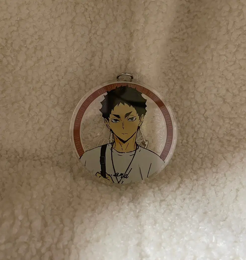 Haikyuu Akaashi acrylic keyring Zoo