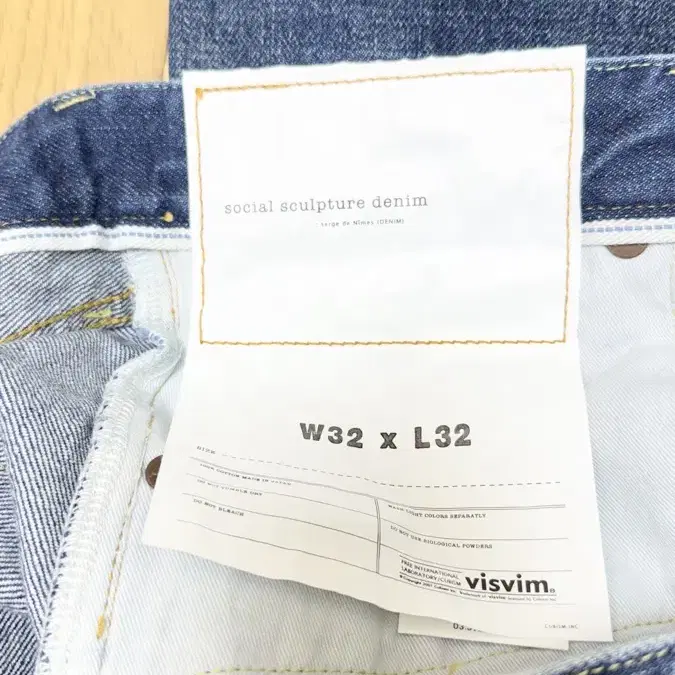 [W32 L32] 비즈빔 VISVIM 00 Damaged-40