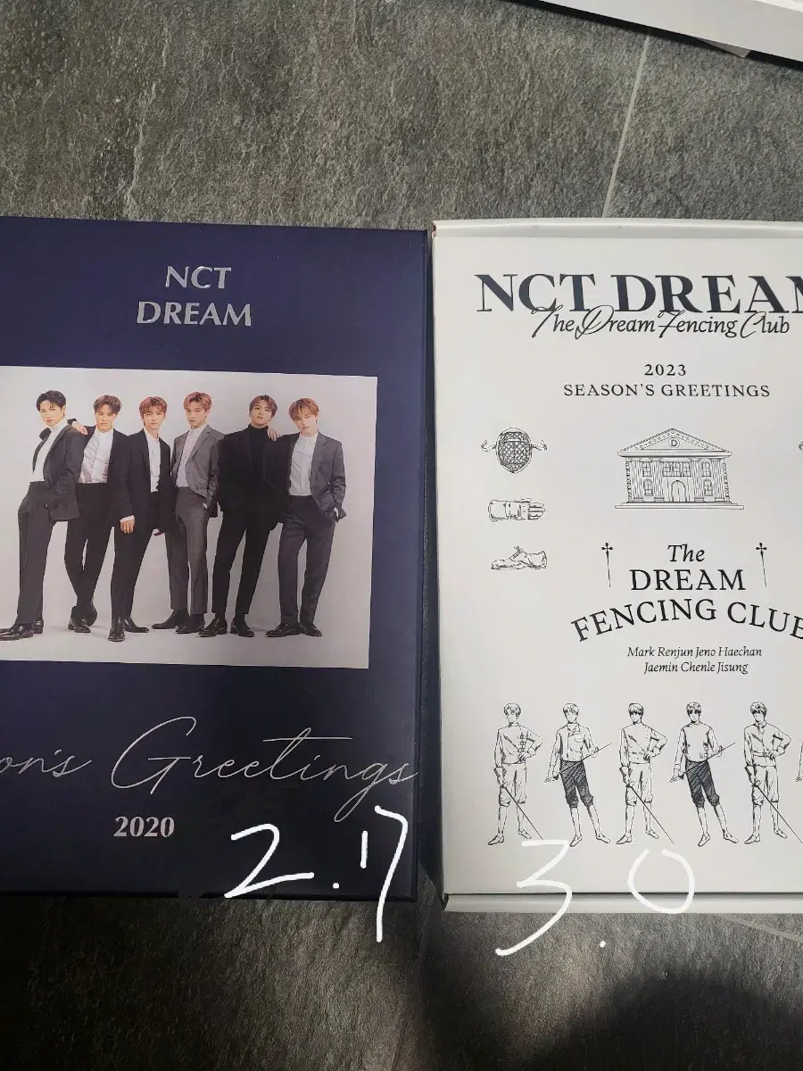 2020,2023 NCT Dream Seasons Greetings (Quick sale)