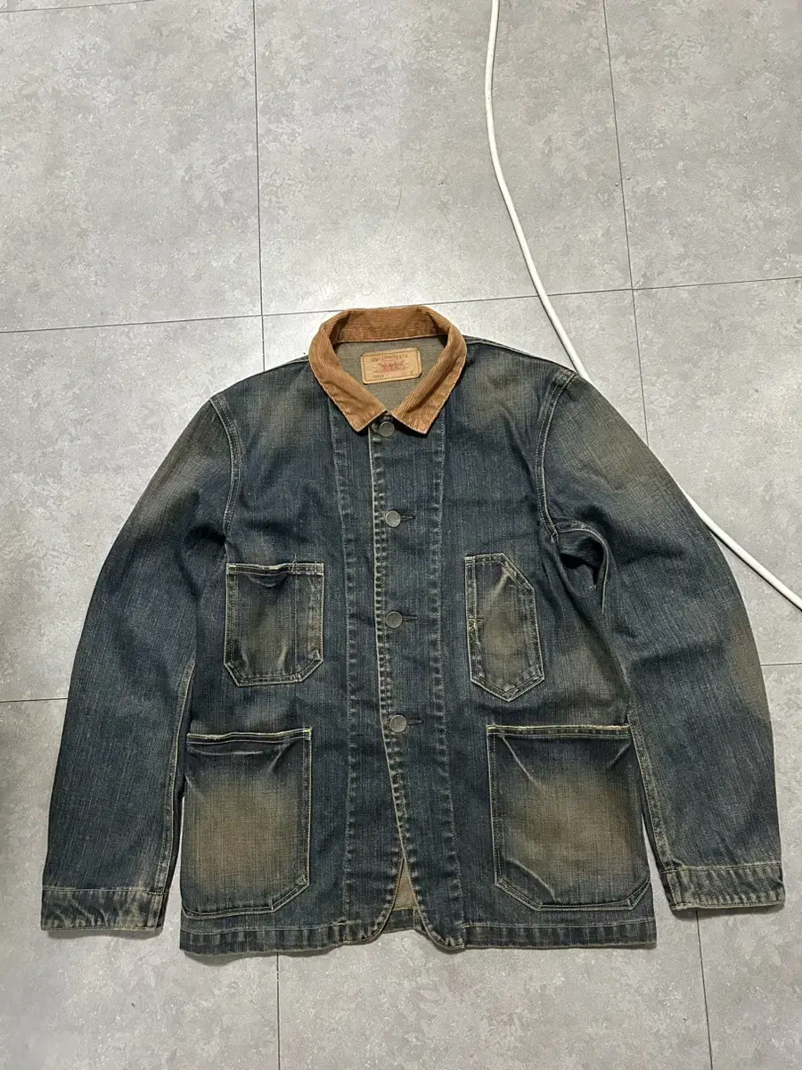 90s Levi's 70822 Vintage Denim Chore Work Jacket