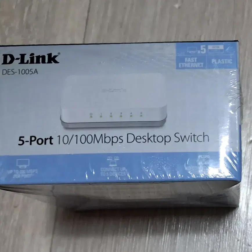 (새상품)  d-link 5포트 스위치 허브