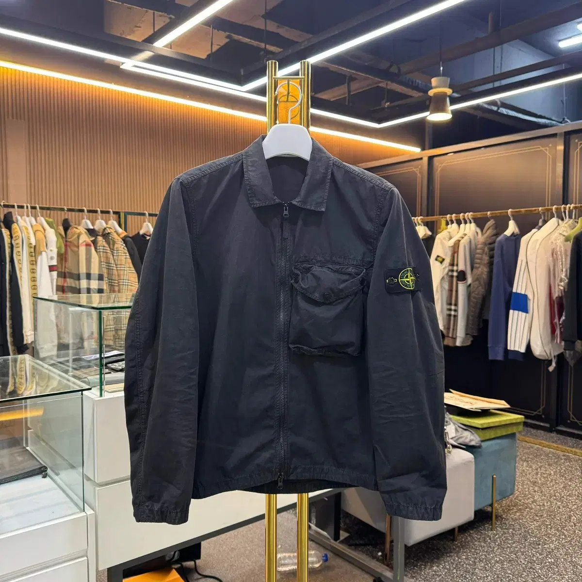 [M] Stone Island Olde Effects Overshirt