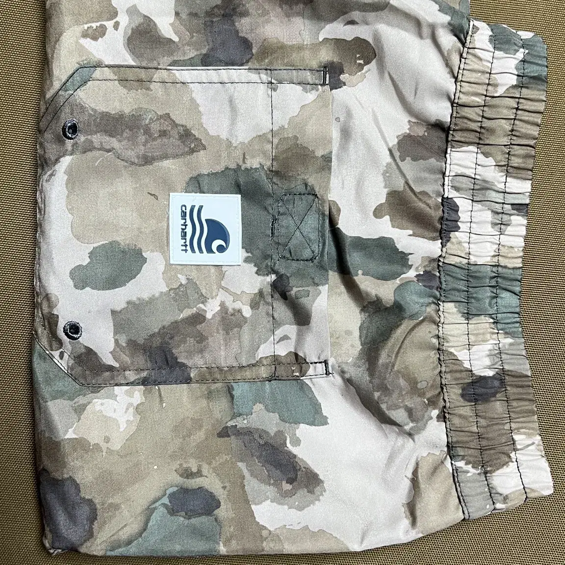 칼하트 WIP DRIFT SWIM TRUNK CAMO TIDE