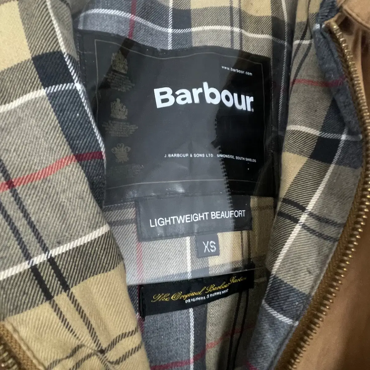 Barbour 바버 라이트 웨이트 뷰포트 왁스 자켓