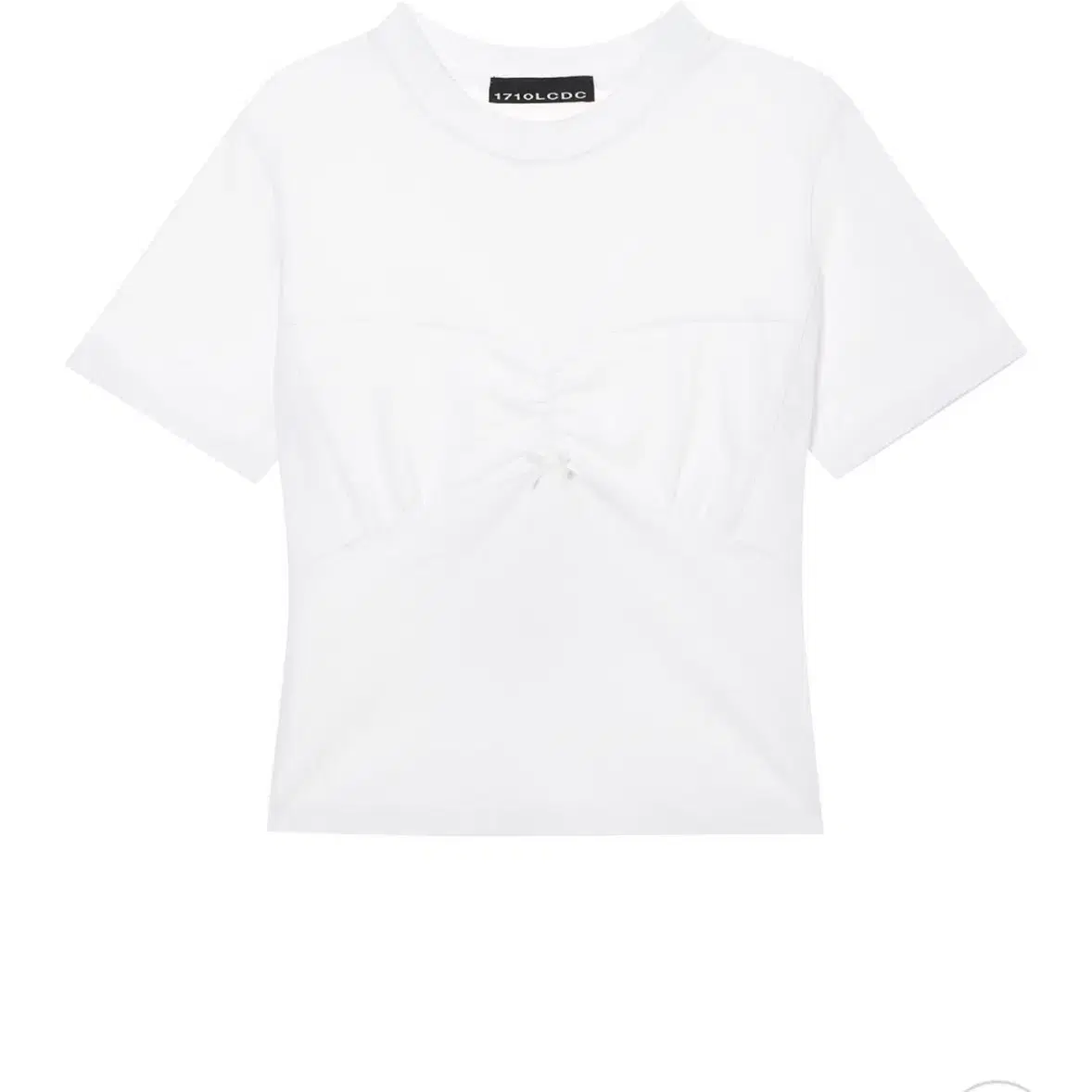 LCDC bustier detail t-shirts(white)