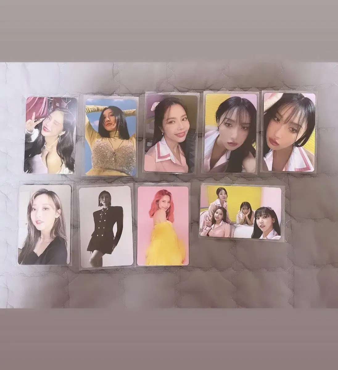 mamamoo,ive,stayc,aespa,idle,le sserafim,txt,tuvatu photocard