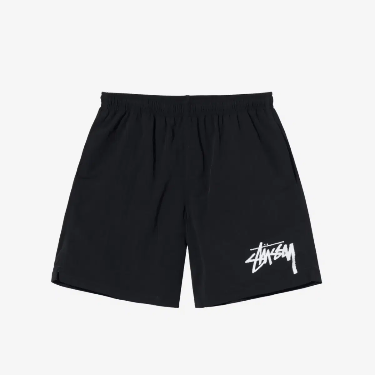 스투시 Big Stock Water Shorts Black