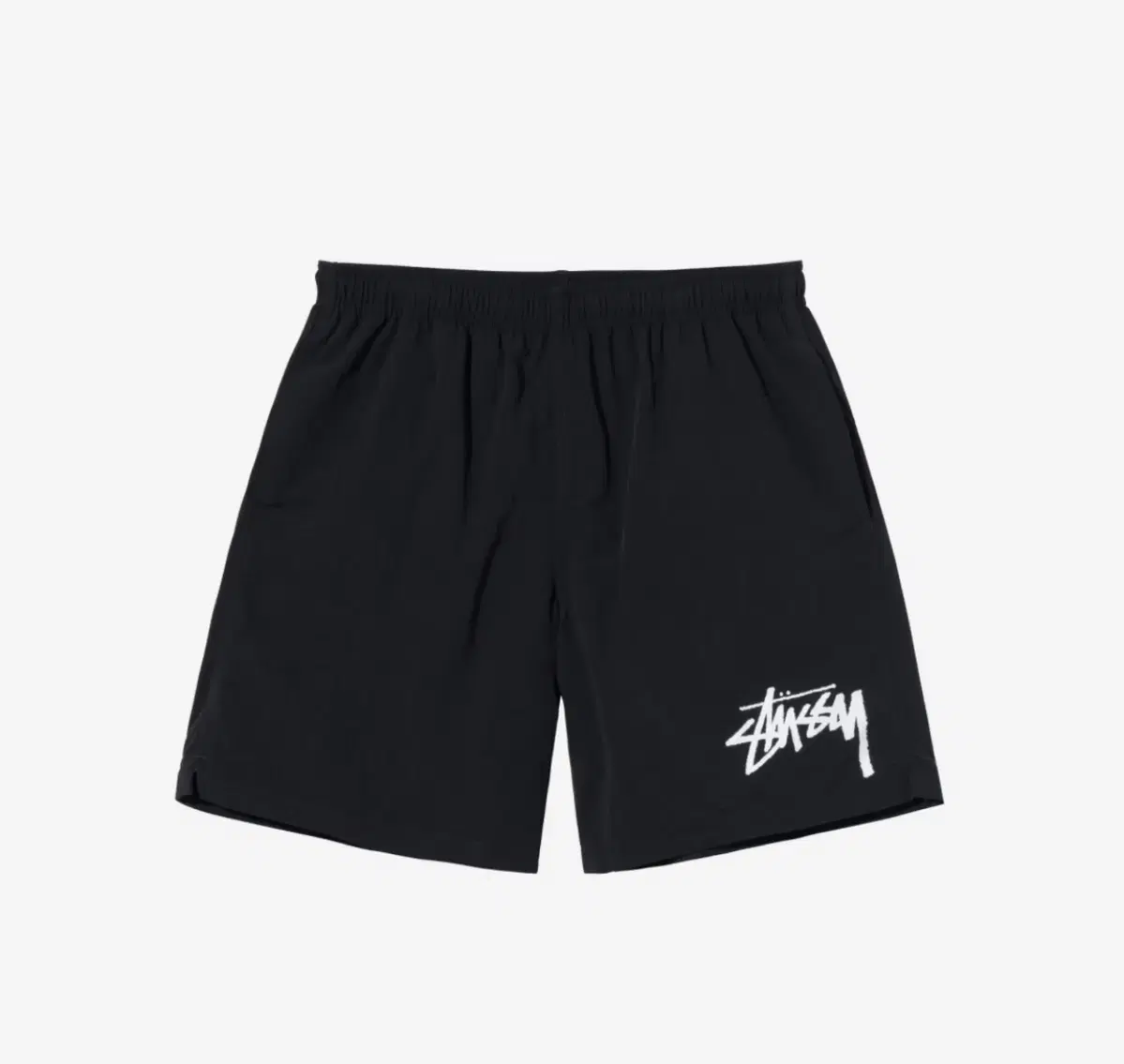 스투시 Big Stock Water Shorts Black