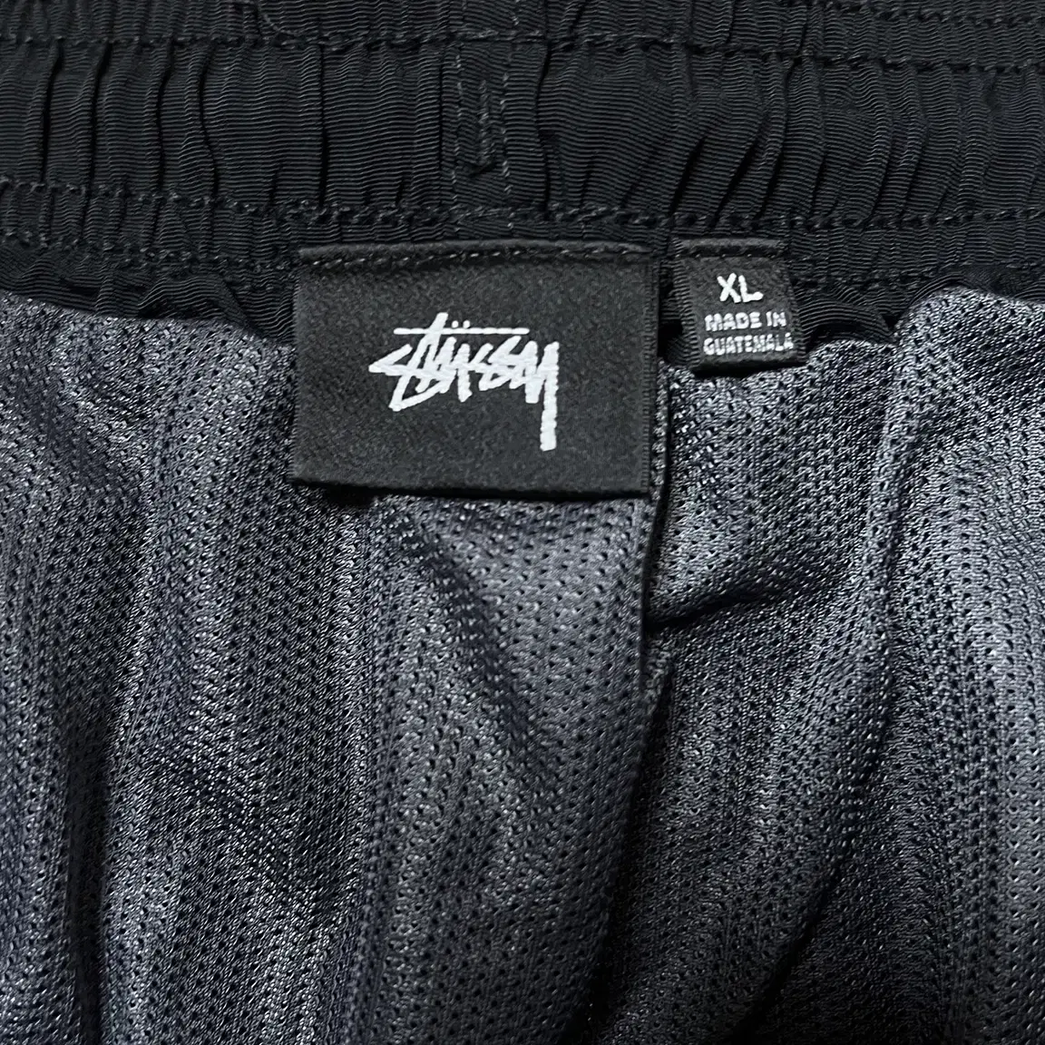 스투시 Big Stock Water Shorts Black