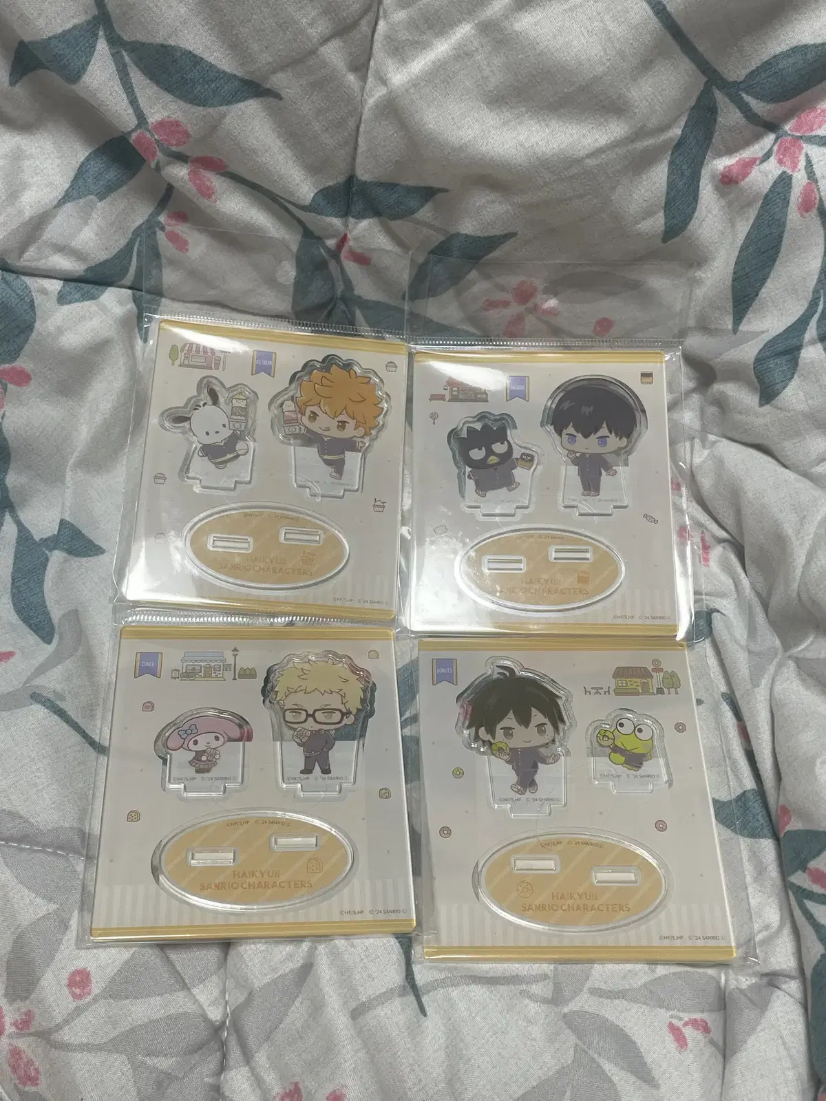 Haikyuu Sanrio Japan pop up Kageyama hinata Tsukishima Yamaguchi