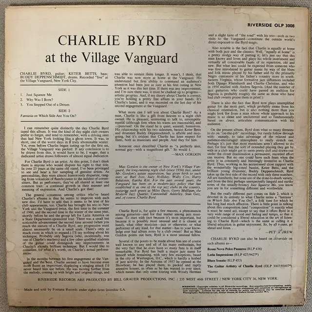 [JAZZ] Charlie Byrd - At The Village ...