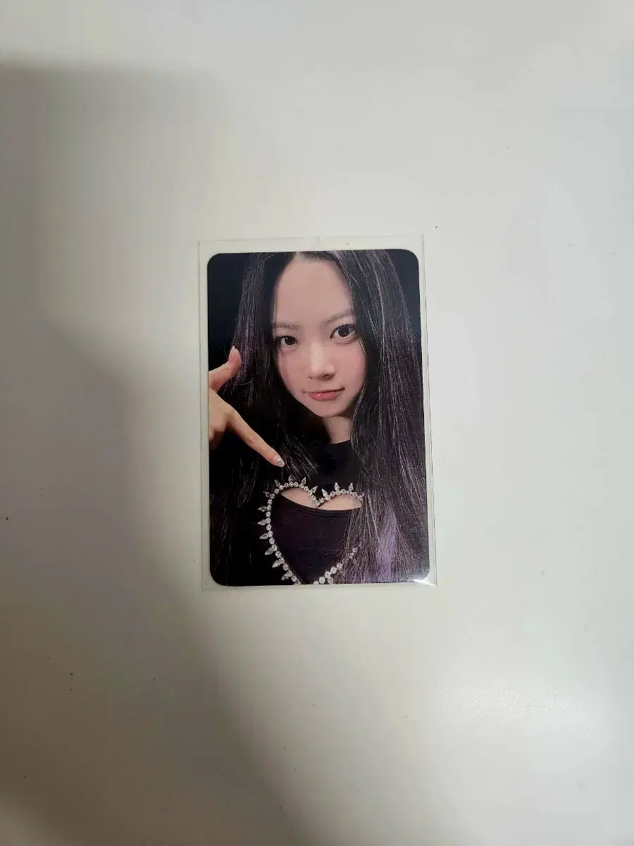 Le Sserafim Pieris eunchae photocard WTS