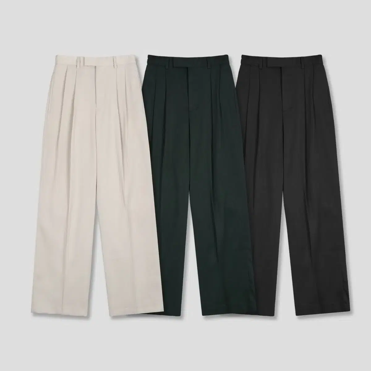 GC P1582 Ravi Linen Wide Pants 3color