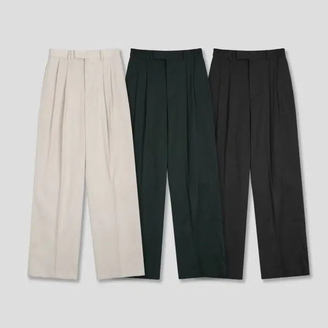 GC P1582 Ravi Linen Wide Pants 3color