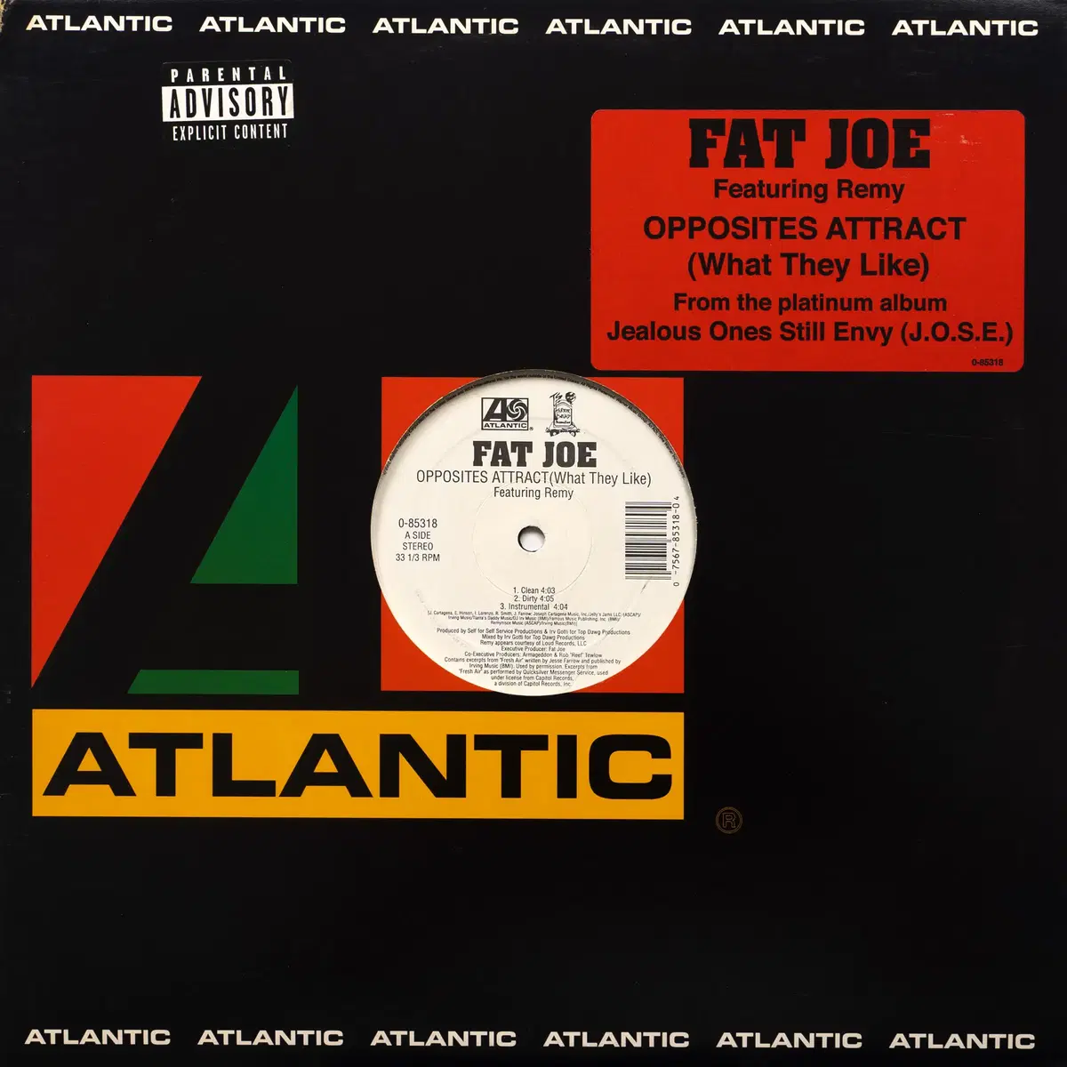 Fat Joe - Opposites Attract LP