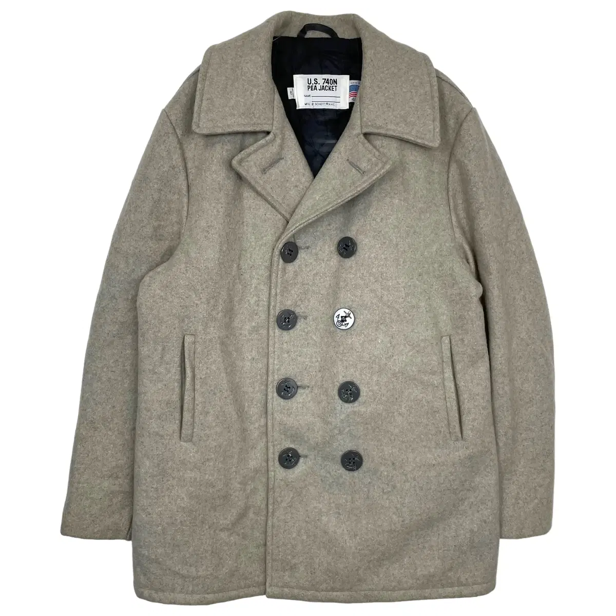 Schott Short Peacoat