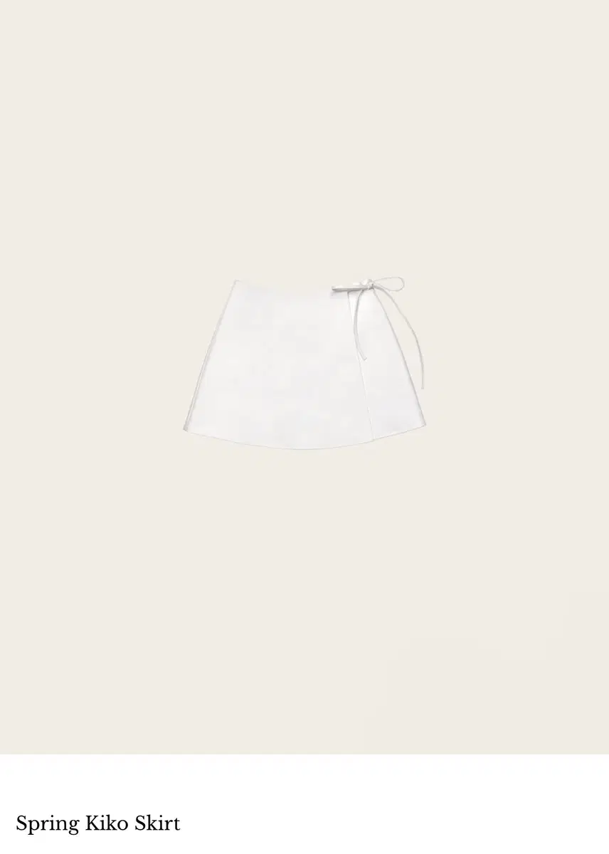 르플레인 spring kiko skirt