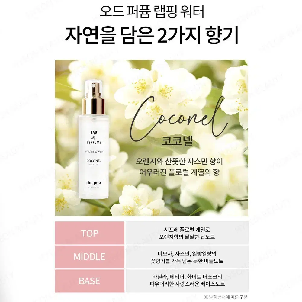 더퓨 오드 퍼퓸 랩핑 워터 비테라 코코넬 100ml 오렌지향 레몬 그린티