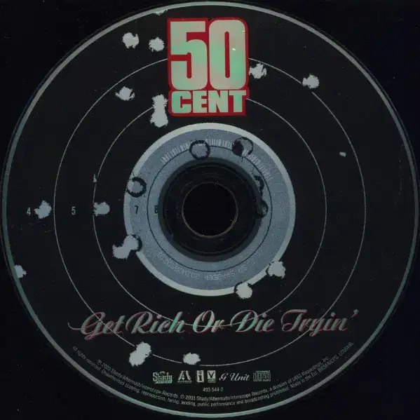 50 Cent - Get Rich Or Die (CD) 유럽초판 NM-