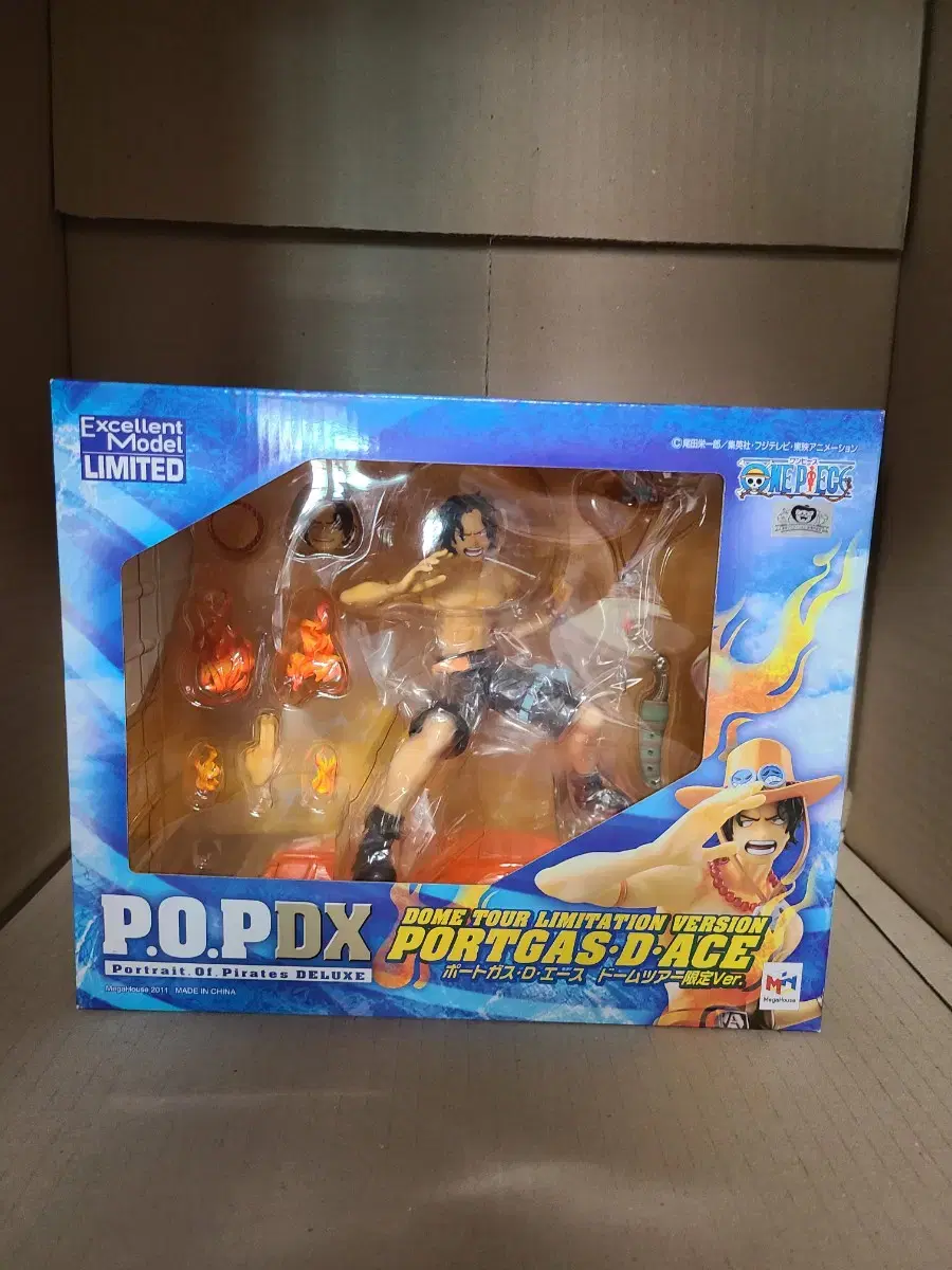 MegaHouse ONEPIECE Aces (unsealed), Lews (simply opened) in bulk