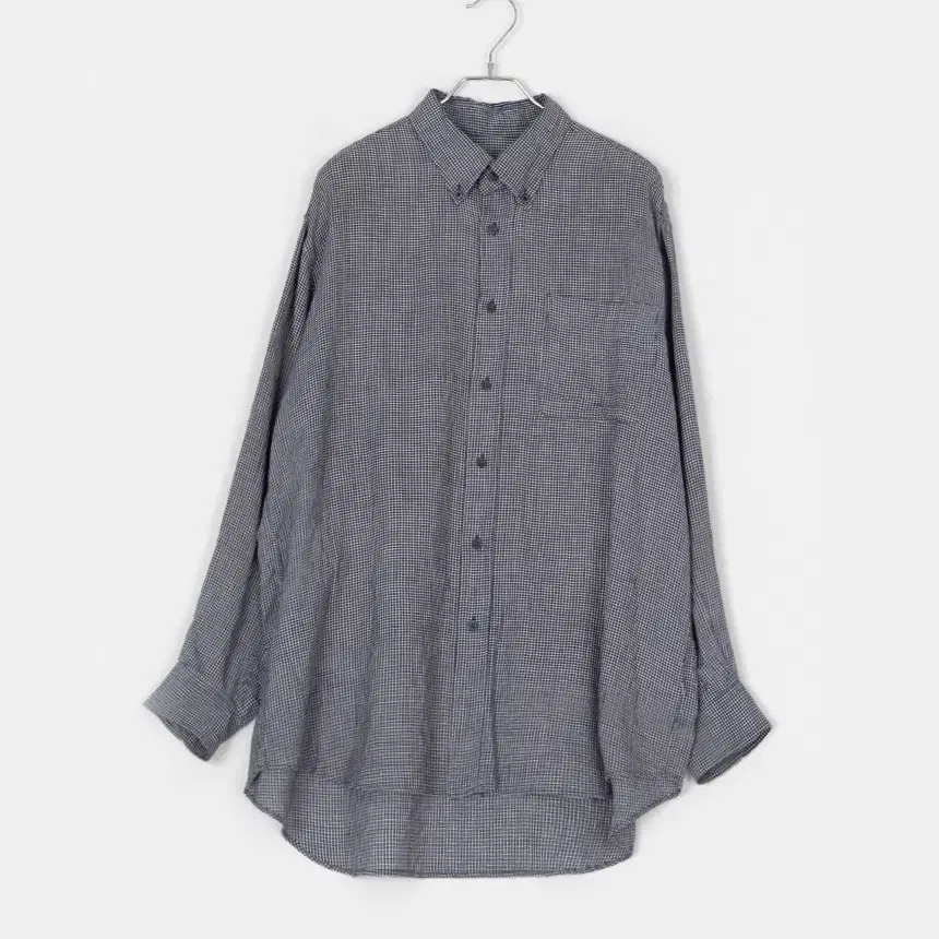 e0487 lanvin ( recommended men XL ) linen shirt